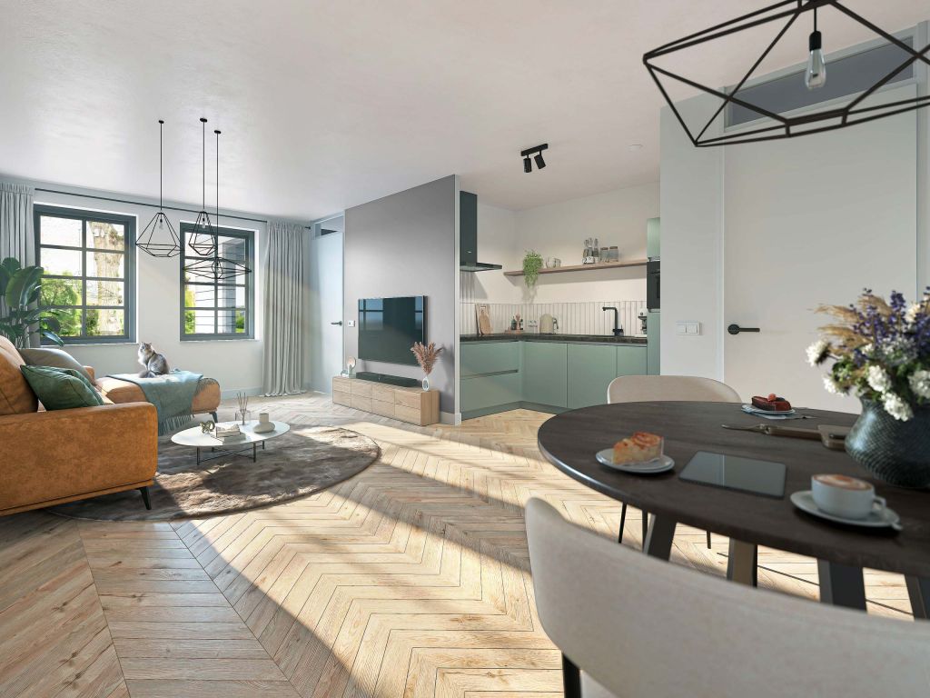 Interieur impressie woonkamer D02